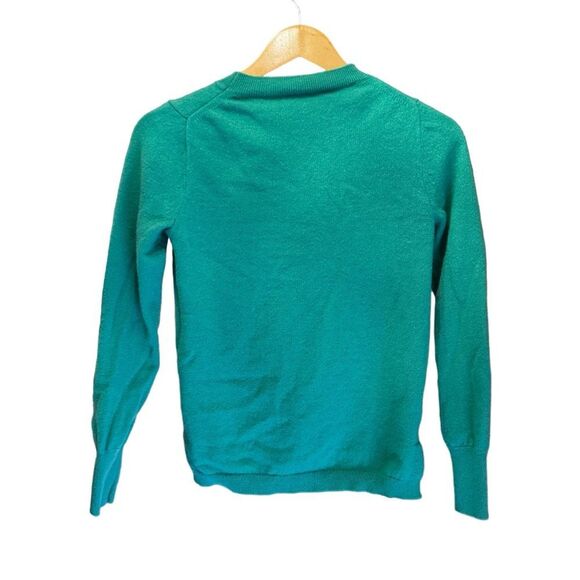 J. Crew Green Cashmere Sweater. Size Small. - Picture 11 of 14